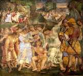 Luca Signorelli - The Triumph of Chastity - Love Disarmed and Bound